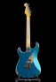7 - Kauffmann Guitars  63S HSS Aged Lake Placid Blue Heavy Relic