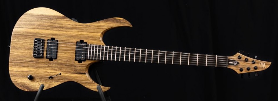 Mayones  Duvell BL 6 Black Limba 27" Scale