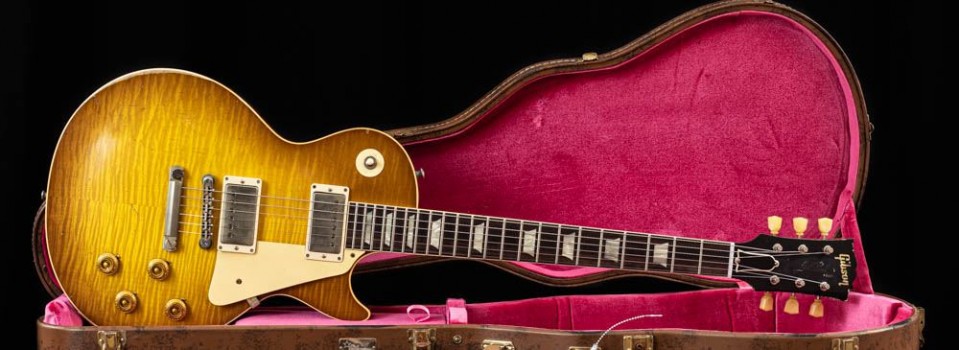 Gibson Custom  1959 Les Paul Standard Reissue Heavy Aged Golden Poppy Burst Nickel Aged