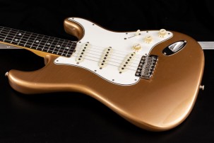 Fender Custom shop  CS 1970 Stratocaster, Journeyman Relic Aged Firemist Gold FMG RW