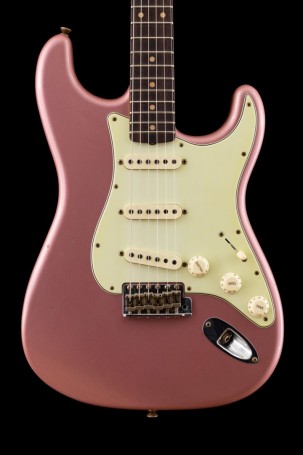 Fender Custom shop  CS 1960 Stratocaster Limited Edition LTD, Journeyman Relic Faded Aged Burgundy Mist