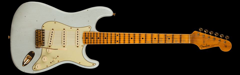Fender Custom shop  Limited Edition '62 Strat Journeyman Relic, Faded Aged Sonic Blue preorder