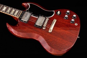 Gibson Custom  1961 Les Paul SG Standard Reissue Stop-Bar VOS Cherry Red
