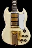 Gibson Custom  Classic White Sideways 60th Anniversary 1961 SG Les Paul Vibrola