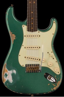  limited edition '63 Stratocaster Relic, Aged Sherwood Green Metallic preorder