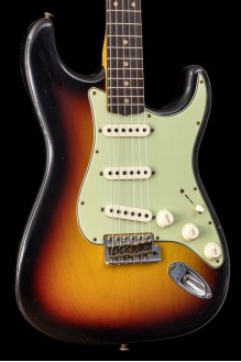  CS 60s Stratocaster, Journeyman Relic Aged 3-Color Sunburst 3TS #6 Limited Edition LTD