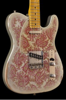  56T Silver Paisley Maple Neck