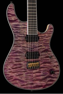  40TH Anniversary Regius 6 Quilted Maple 3A Purple