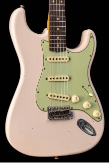  CS 60s Stratocaster, Journeyman Relic Super Faded Aged Shell Pink SHP #134 Limited Edition LTD