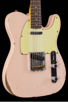  CS 61 Telecaster, Relic Faded Shell Pink #30 LTD